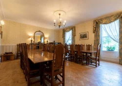 The Dining room at Cholwell Hall