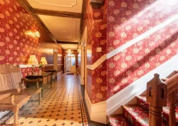 The hallway at Cholwell Hall