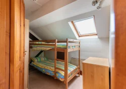 Bunks beds in the Peony suite third bedroom
